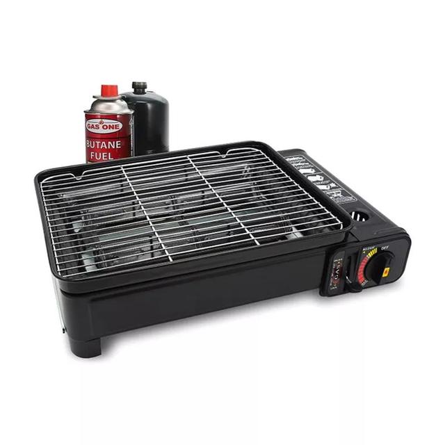 Garden Automatic Ignition Stove Portable Butane Outdoor Hiking Cook Top Camping Gas Stove with Carrying Box