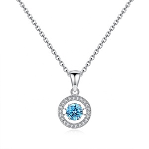 Oem & ODM Vana 925 bạc trang sức vòng mẹ Băng tùy chỉnh Chuỗi vòng cổ Cubic Zirconia Vòng cổ trang sức - Product Image 1