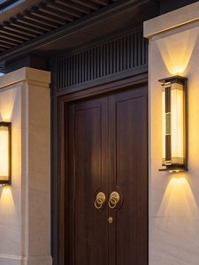 Obedient Marquis Nouvelle Lampe <span class=keywords><strong>Murale</strong></span> Solaire LED Extérieure Étanche pour Villa, Poteau de Portail, Éclairage de Terrasse, Projecteur Longue Bande, <span class=keywords><strong>Porte</strong></span> <span class=keywords><strong>d</strong></span>'<span class=keywords><strong>Entrée</strong></span> - Product Image 5