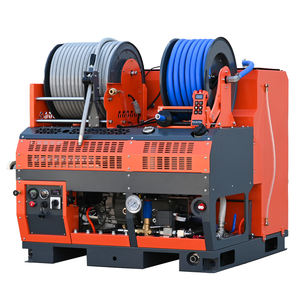 <span class=keywords><strong>Machine</strong></span> de nettoyage de <span class=keywords><strong>tuyau</strong></span> de télécommande de réservoir d'eau d'acier inoxydable de la WS1865-pro 2600psi16gpm de jet de vidange 500L pour le plombier - Product Image 4