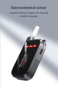 Testeur d'alcool numérique portable 2026 avec batterie au lithium intégrée de 300 mAh, souffleur, testeur d'alcoolémie pour conducteur - Product Image 5