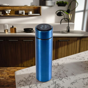 Thermos intelligent moderne en acier inoxydable, articles de boisson personnalisés - Product Image 2