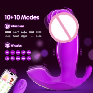Stimolatore per Dildo clitoride con telecomando 3-in-1 USB alimentato con mutandine vibranti punto G e vibratore <span class=keywords><strong>vaginale</strong></span> per le donne - Product Image 1