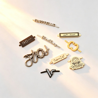 Badge métallique personnalisé, faible MOQ, petite commande pour jeans et bagages, vente en gros, logo personnalisé, livraison rapide, commande en gros, écologique