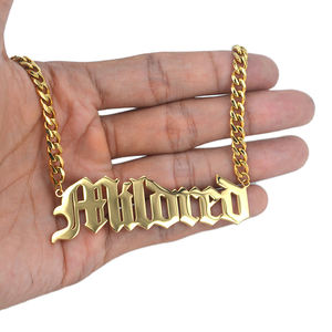 إستانلستيل مخصص مجوهرات قلادة سوار حلقة الرجال مجموعة - Product Image 5