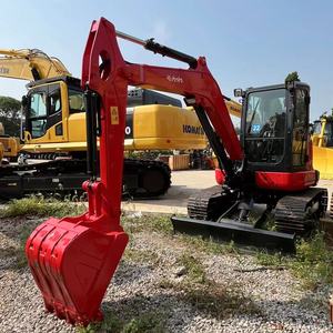 Mini-pelleuse hydraulique d'occasion du Japon pour excavatrice sur chenilles KX163-5 de 5 tonnes avec moteur et pompe en stock - Product Image 2