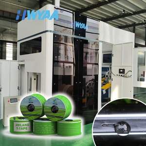 Chaîne de production de ruban d'irrigation goutte à goutte HWYAA avec extrudeuse plastique agricole, enrouleur <span class=keywords><strong>automatique</strong></span> et poinçonnage laser PLC - Product Image 5