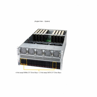 고품질 5U 시스템 EPYC 9005/9004 시리즈 듀얼 프로세서 AS-5126GS-TNRT 랙 서버 (8개의 PCIe GPU 포함)