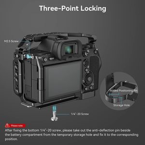 Smallrig ชุดเคสกล้องแบบเต็มตัวสำหรับ Sony Alpha7rV / Alpha7 IV / <span class=keywords><strong>A7rIV</strong></span> / Alpha7SIII / Alpha 1 -3667b - Product Image 2