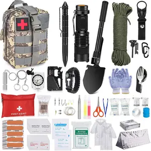 Nouvelles tendances Outdoor Multi-tool Trousse de premiers soins complète Wilderness Survival Camping Mountaineering tactics kit