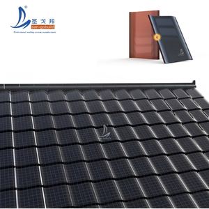 Tejas Solares Fotovoltaicas Tuiles solaires Panneaux photovoltaïques pour toits d'habitations de style <span class=keywords><strong>espagnol</strong></span> - Product Image 1
