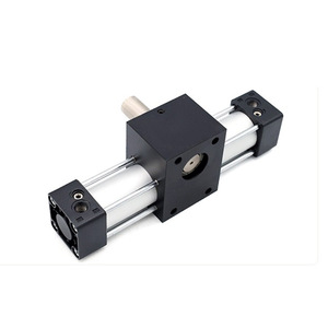 Cylindre oscillant rotatif à couple élevé QGK, piston pneumatique, structure en acier, plage de degrés de 90 à 360 - Product Image 1