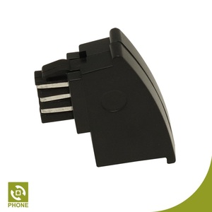 Connecteur allemand RJ11 6P2C en ABS noir, certifié RoHS, modèle de conversion de données GM02 pour équipement de télécommunication - Product Image 3