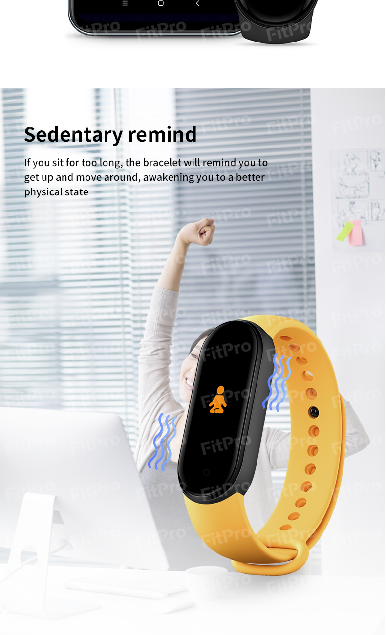 Smart Band, Braccialetto Fitness senza Schermo con GPS