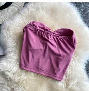 Nuove idee di prodotto 2022 canotte da donna con canottiere in cotone imbottite - Product Image 4