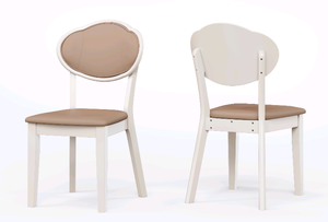 Silla <span class=keywords><strong>de</strong></span> <span class=keywords><strong>Comedor</strong></span> Contemporánea <span class=keywords><strong>de</strong></span> <span class=keywords><strong>Madera</strong></span> Maciza D5780A (Rosa Claro), <span class=keywords><strong>Diseño</strong></span> Moderno Ecológico e Impermeable <span class=keywords><strong>para</strong></span> <span class=keywords><strong>Comedor</strong></span> - Product Image 2