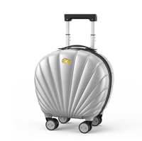 Valise PC rigide 14 pouces avec roulettes pivotantes, bagage de voyage, ensemble de bagages, valise cabine à roulettes en PC