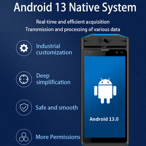 Robusto <span class=keywords><strong>Android</strong></span> 13 palmare <span class=keywords><strong>Mobile</strong></span> PDA con impermeabile IP67 antiurto 4G LTE RFID WIFi magazzino magazzino raccoglitore dati - Product Image 2