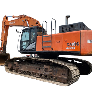 Commerce International : Excavatrice sur chenilles Hitachi ZX470 d'occasion de 47 tonnes avec moteur Isuzu, boîte de vitesses et moteur - Modèle Zx470-3/Zx470-5 - Product Image 1