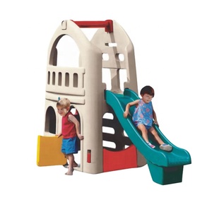 Ensemble en plastique d'équipement de terrain de jeu de parc d'attractions d'intérieur d'enfants de Huadong - Product Image 1