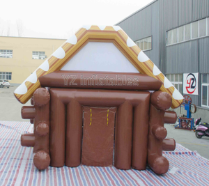 YZ Gonflables gonflable <span class=keywords><strong>cabane</strong></span> Noël pub maison tente pour vente - Product Image 2