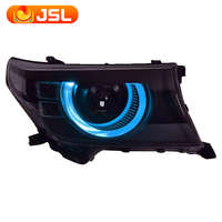 Feux JSL pour Toyota Land Cruiser, projecteur de phare, lentille 2008-2015, phare LED, phare avant, DRL, accessoires automobiles