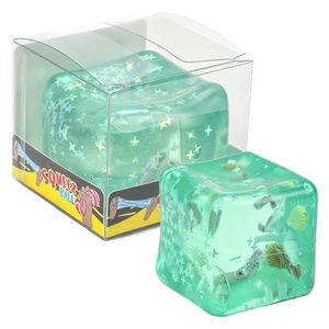 ของเล่นบีบ JO TOYS รูปทรงน้ำแข็งทะเลน่ารัก ทำจากมอลโทส ของเล่นบีบคลายเครียด สีสันสดใส ขนาด 5x5 ซม. สำหรับเด็กอายุ 5-7 ปี และผู้ใหญ่ - Product Image 3