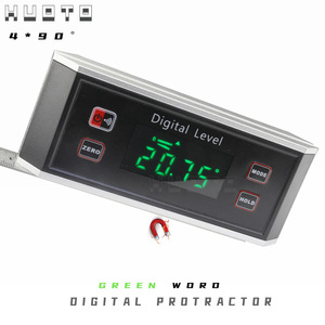 Công nghiệp IP54 nhôm Bar loại máy đo độ nghiêng độ dốc hiển thị kỹ thuật số thước đo góc hộp đo độ nghiêng mức độ - Product Image 2