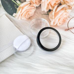 Caja de polvo suelto de 5 g, contenedor portátil con borla y tamiz para almacenamiento de maquillaje cosmético - Product Image 1