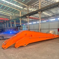 24-метровая удлиненная стрела экскаватора для Hitachi ZX350, для дноуглубительных работ на реках и рытья глубоких фундаментов