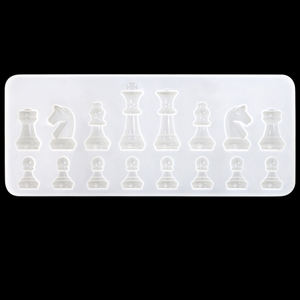 होमस्सन 1081 फैक्टरी स्टॉक 16 गुहा शतरंज मोल्ड डिय बेकिंग चॉकलेट रचनात्मक गोंद मोल्ड रेसिना मोल्ड सिलीकोना - Product Image 3