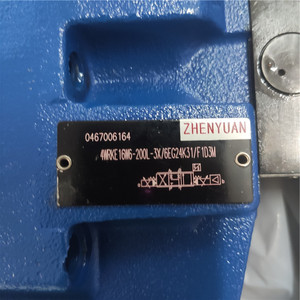 ZHENYUAN 4WRKE 10 16 25 32 4WRKE25E350L-35/6EG24K31/A1D3M 4WRKE27W6-500L-35/6EG24K31/A5D3M แบบสัดส่วน - Product Image 3