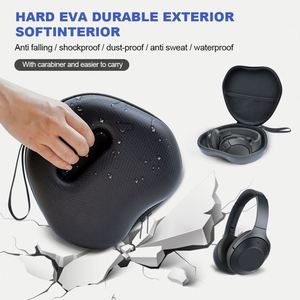 Nouvel étui de transport de luxe personnalisé en cuir pour casques sans fil Airpods Max, étui rigide en EVA imperméable avec fermeture éclair - Product Image 3