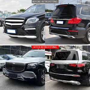 Kit carrosserie pour Mercedes-Benz GL166 : modification et amélioration GLS167 (2012-2019) - pare-chocs avant, capot moteur, garde-boue, pare-chocs arrière, hayon. - Product Image 2