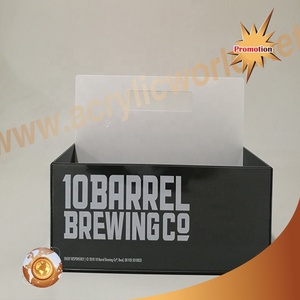 Boîte à bonbons en acrylique noir, conteneur de présentation ouvert pour bonbons, chocolats et en-cas - Product Image 4