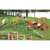 Equipo de Entrenamiento Físico para Niños, de Metal, para Exteriores, Marca KANGYA O01, de Alta Calidad, con Capacidad de 100-500 kg, para 5-10 Personas