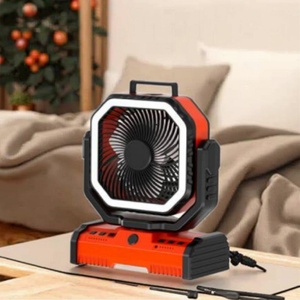 F16 Portable Outdoor 40000mAh RGB and SOS <b>Light</b> Remote-controlled Outdoor Charging Camping Fan for Home Camping - Product Image 5