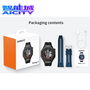 Montre connectée pour homme Sponsor AM34 avec cadran sphérique, étanche 3ATM, écran tactile, idéale pour les sports de ballon - Product Image 3