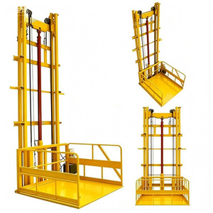 Elevador Hidráulico de Riel de Dos Pisos y 1 Tonelada para Almacén - Product Image 2