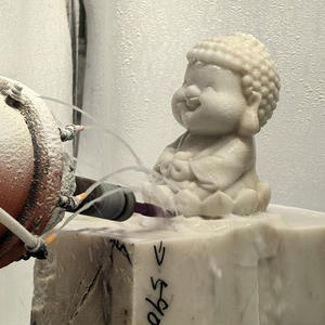 Machine de gravure CNC à bras robotique 7 axes Hualong Machinery, corps KUKA, machine de découpe automatique Robotcut, fraisage 3D pour le marbre - Product Image 2