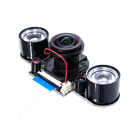 Pour la caméra Raspberry PI IR CUT Raspberry PI 3B + 4B commute automatiquement la lumière de remplissage à 175 degrés OV5647