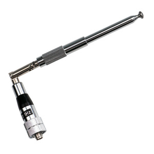 Antena de varilla de ganancia de acero inoxidable telescópica Baofeng para <span class=keywords><strong>Xiaomi</strong></span>, <span class=keywords><strong>walkie</strong></span>-<span class=keywords><strong>talkie</strong></span> de mano universal, comunicación Vertical mejorada - Product Image 4