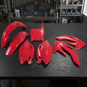 Per Honda CRF 250R 2006-2007 rosso 070 Kit di plastica accessori moto - Product Image 2