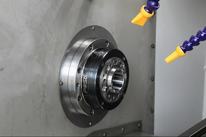เครื่องกลึง CNC แนวนอนแบบเตียงเอียง HS 46C ประสิทธิภาพสูง พร้อมแท่นจับเครื่องมือเดี่ยว สำหรับงานกลึงซ้ำซากที่เรียบง่าย - Product Image 3