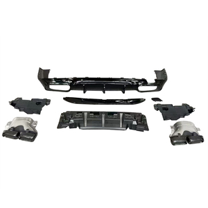 Diffusore Posteriore CLS63 CLS53 con Terminali di Scarico per Mercedes Benz <span class=keywords><strong>CLS</strong></span> <span class=keywords><strong>C257</strong></span> 2018-2023 Sport, Vendita all'Ingrosso - Product Image 1