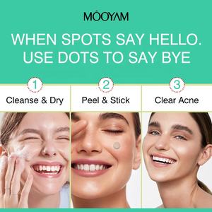 จุดสำหรับจุดจุดสิวสำหรับแพ็คใบหน้าของ60ไฮโดรคอลลอยด์สติกเกอร์สิวที่มองไม่เห็นสำหรับใบหน้า - Product Image 6