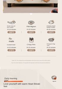 Fabrication directe grille-pain fours électriques industriels en acier inoxydable support rotatif boulangerie fours encastrés - Product Image 4