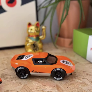 Playforever UK Auto <span class=keywords><strong>Giocattolo</strong></span> in Plastica Durevole Dipinta per Bambini, Ornamento Vintage Muscle Car in Scala 1:64 Personalizzabile - Product Image 4