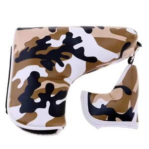 Funda Protectora para Cabeza de <span class=keywords><strong>Putter</strong></span> de Golf con Diseño de Camuflaje, Cierre Magnético, Personalizada OEM al por Mayor - Product Image 3