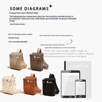 Sac de Poitrine en Cuir Véritable Pleine Fleur de Luxe Designer 2026 - Petit Sac à Bandoulière Tendance Unisexe, Vente en Gros Usine, Personnalisation